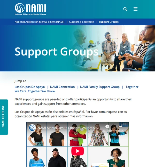 NAMI Online Support Communities