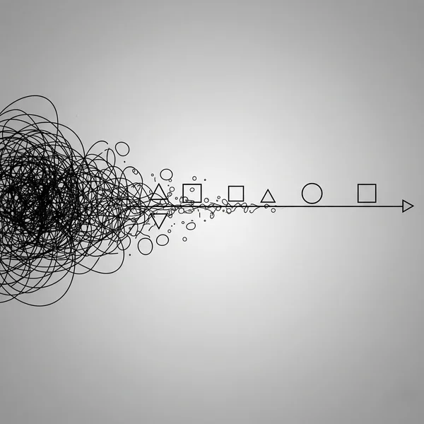 Un chemin clair représentant le processus de diagnostic de la schizophrénie.